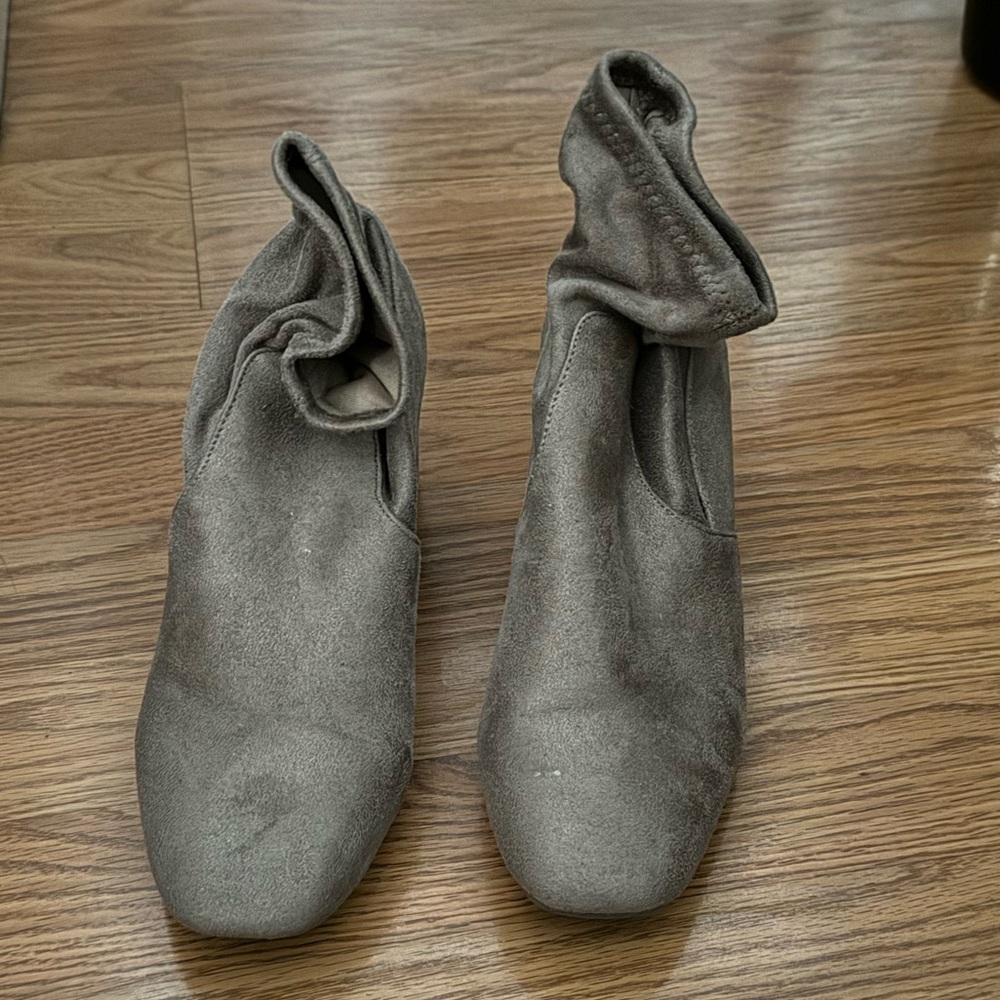 Taupe Sock Boots